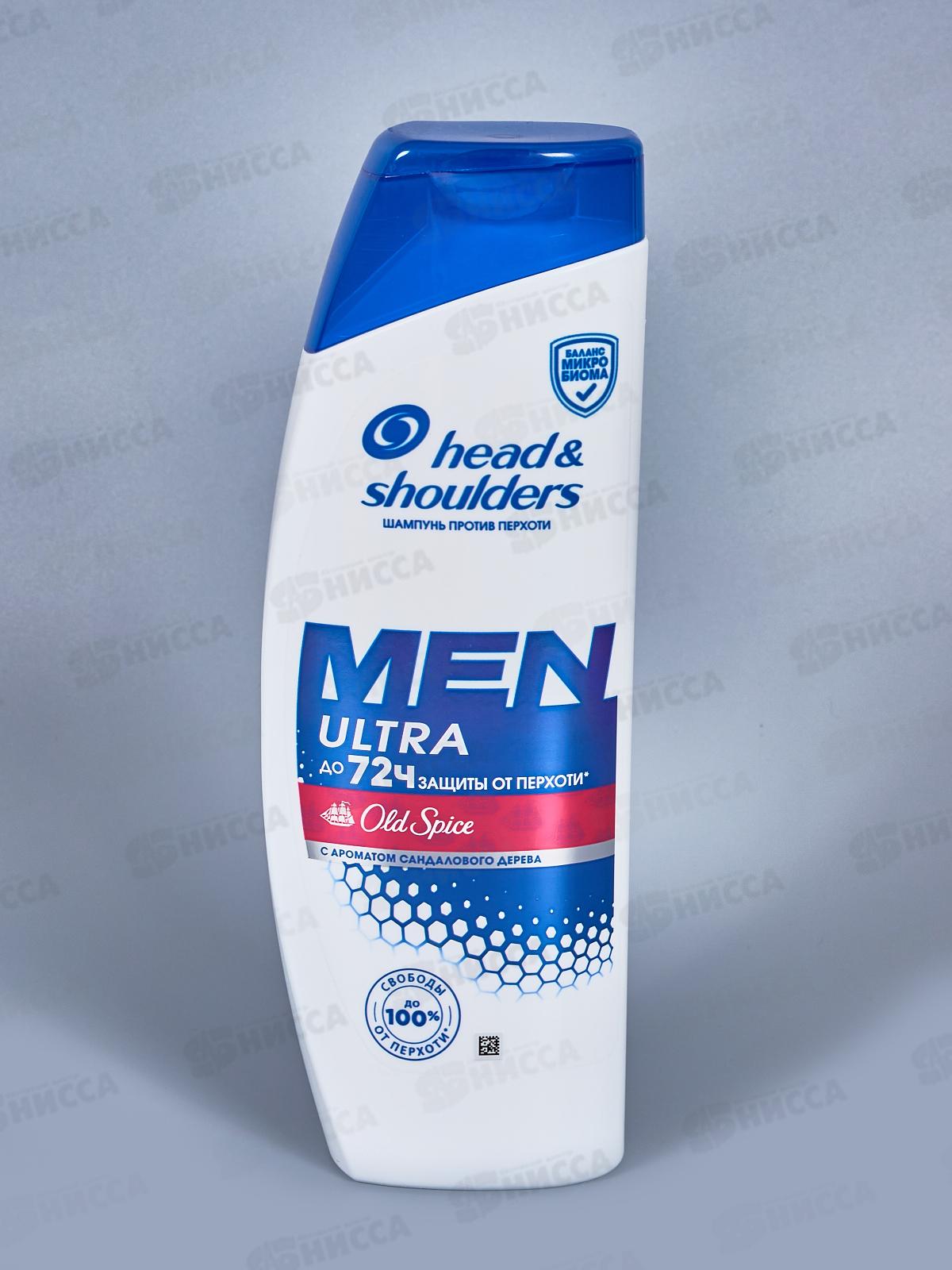 ХЭД ЭНД ШОЛД шампунь 400мл Old Spice *6