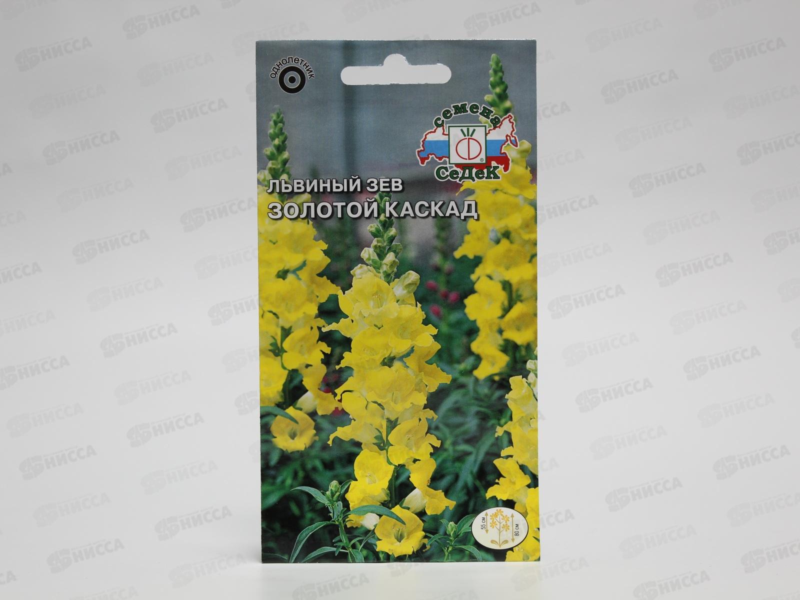 Львиный зев Золотой Каскад (высокий,желтый) (Евро0,1) СеДек *10 +
