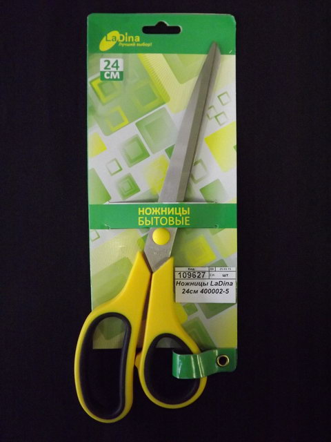 Ножницы LaDina 24см 400002-5 *12/72