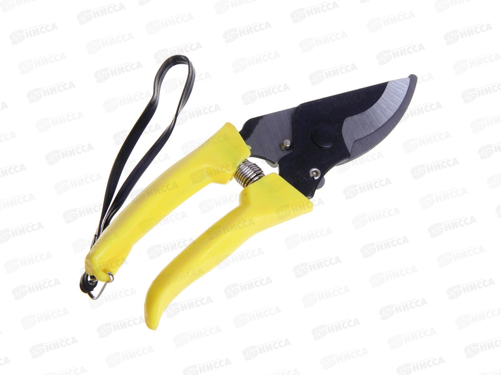 Секатор садовый стальной, пластиковая ручка 17см INBLOOM   186-007 г