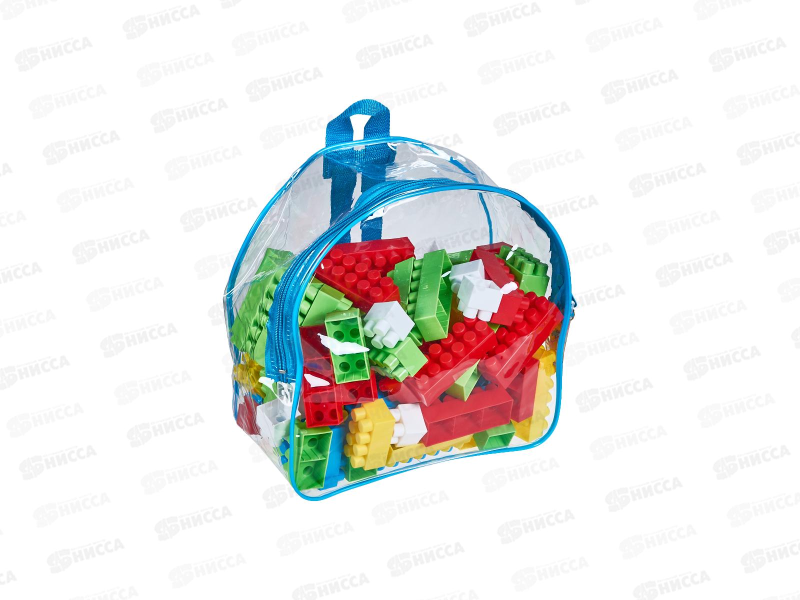 Конструктор &quotГигант&quot 100 элементов 3314 в рюкзаке *6