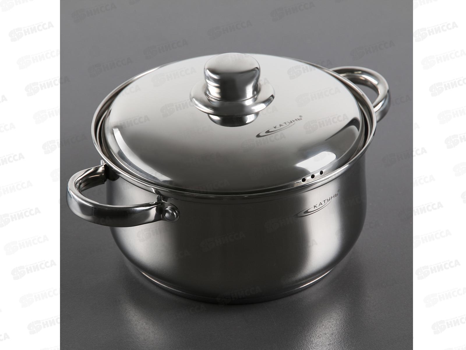 Кастрюля 3,4л ГРЕТТА d-20 с металлической крышкой KT04-D-35м *4