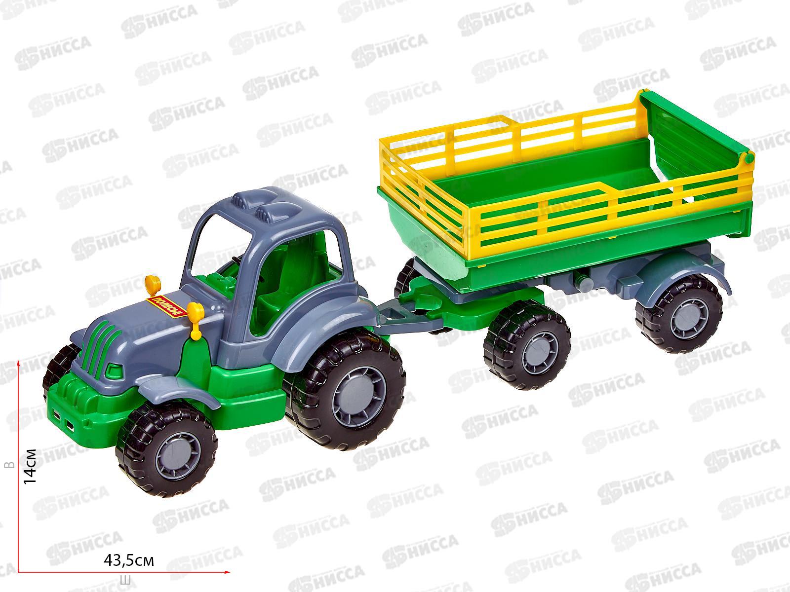 Трактор &quotКрепыш&quot с прицепом 44563  *6