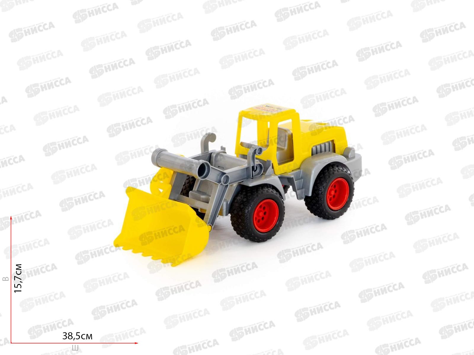 Трактор-погрузчик &quotКонсТрак&quot 44884 в сетке  *6