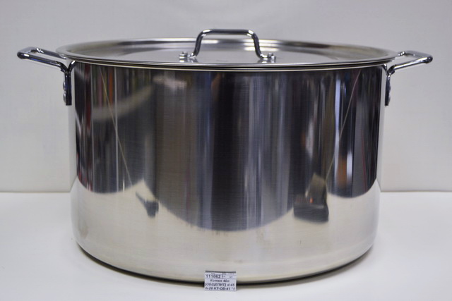 Котел 40л [ОБЩЕПИТ] нержавеющая сталь d-45 h-26 KT-ОБ-41 *1