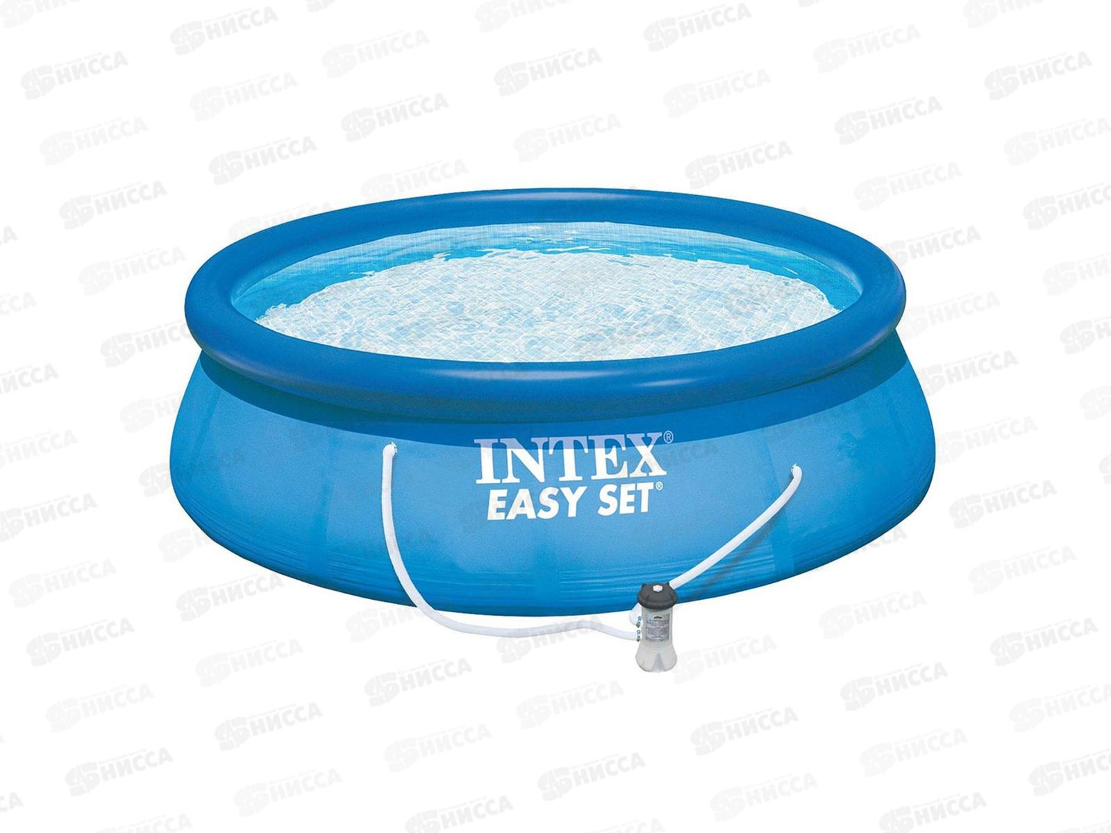 Бассейн 28132 (366х76см) Изи с фильтрои в коробке INTEX