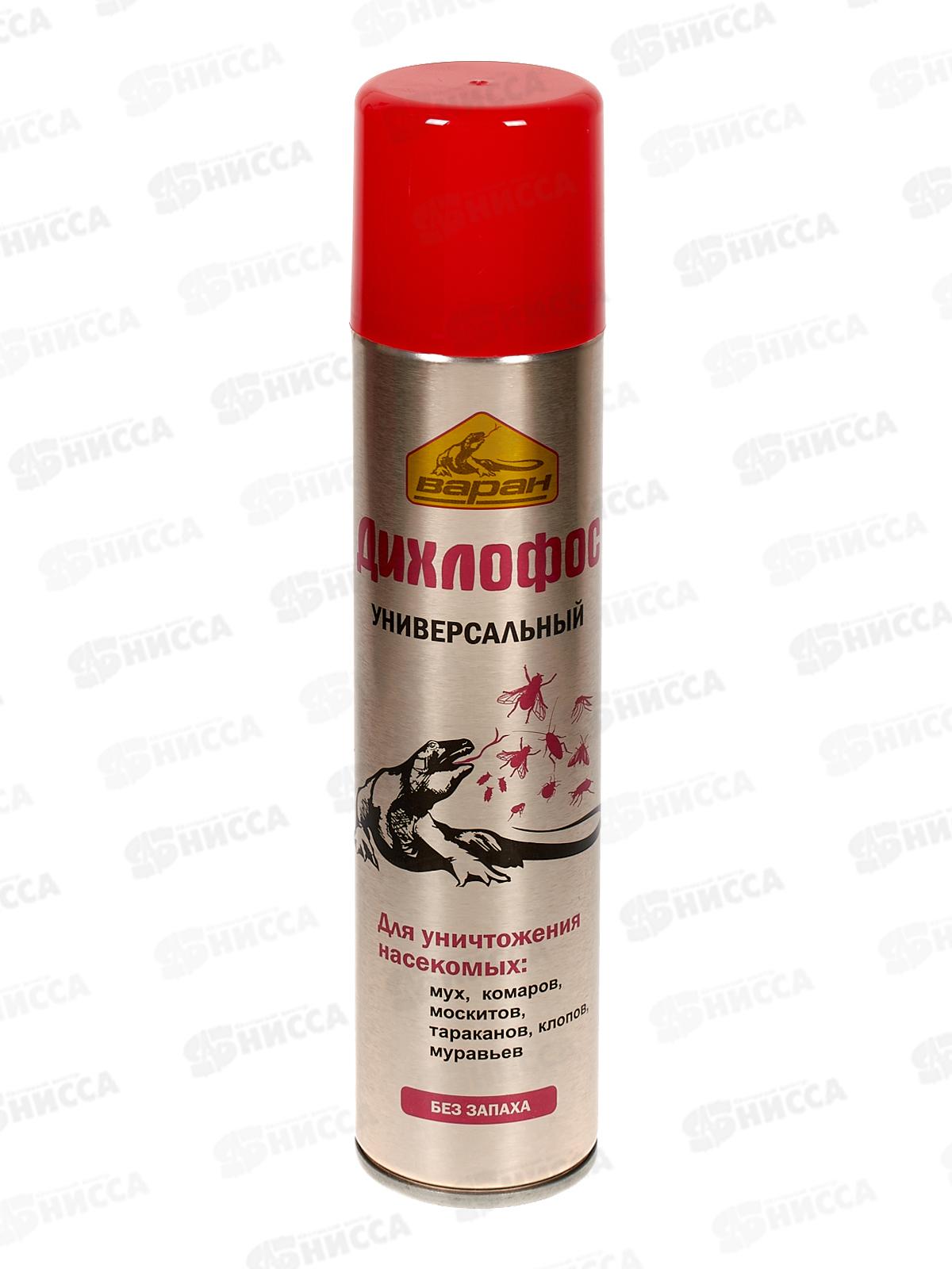 ДИХЛОФОС Варан 180мл универсальный золотой без запаха *24