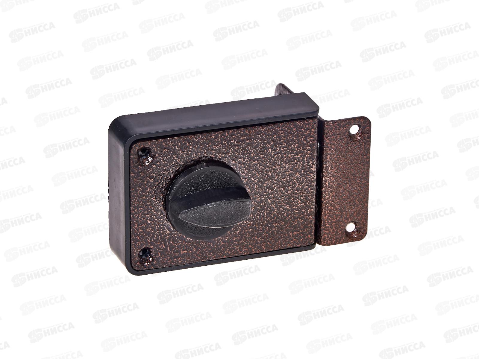 Замок накладной 3Н 1-3-1 медь Зенит *16