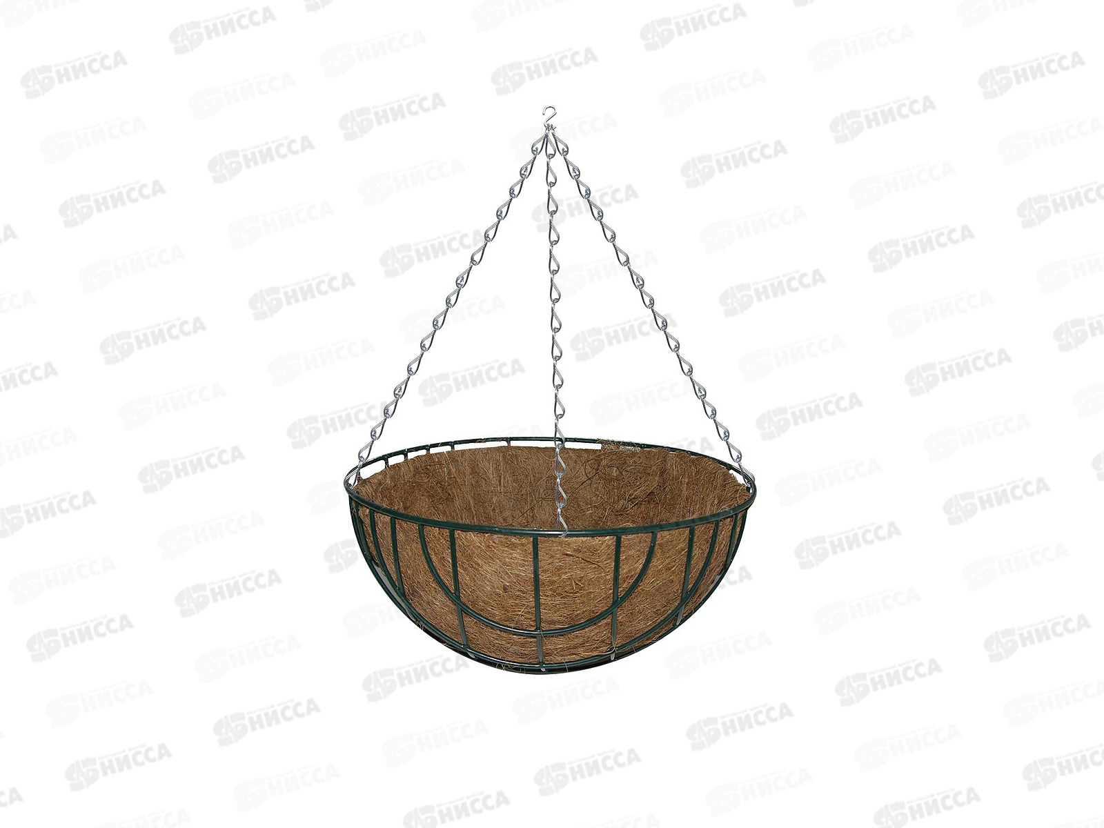 Кашпо подвесное &quotКокос&quot 25см VL83-119  *24