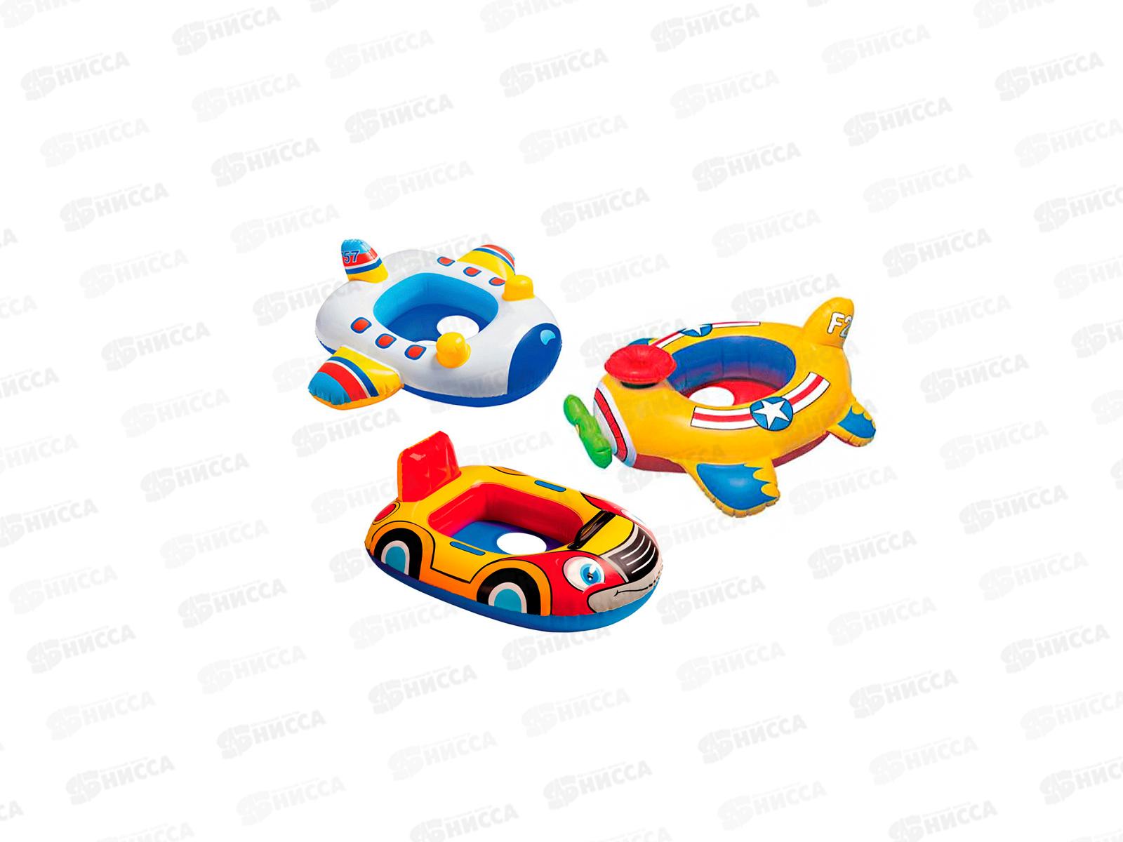 Круг надувной 59586 (86х58см) с сиденьем от 1 года Машина  INTEX