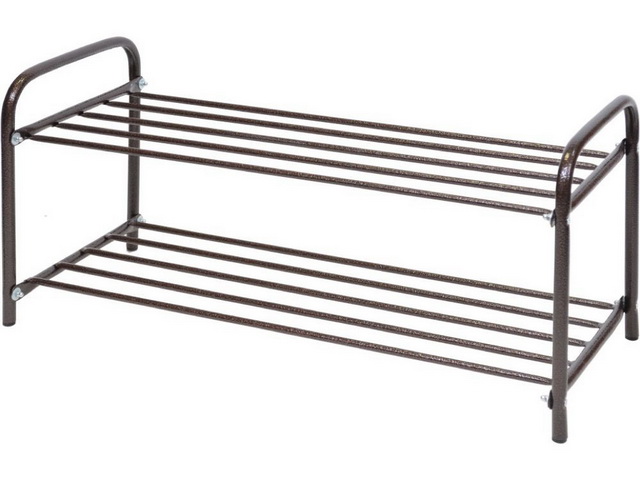 Этажерка для обуви разборная узкая 2 полки (700*465*300) ЭТК2