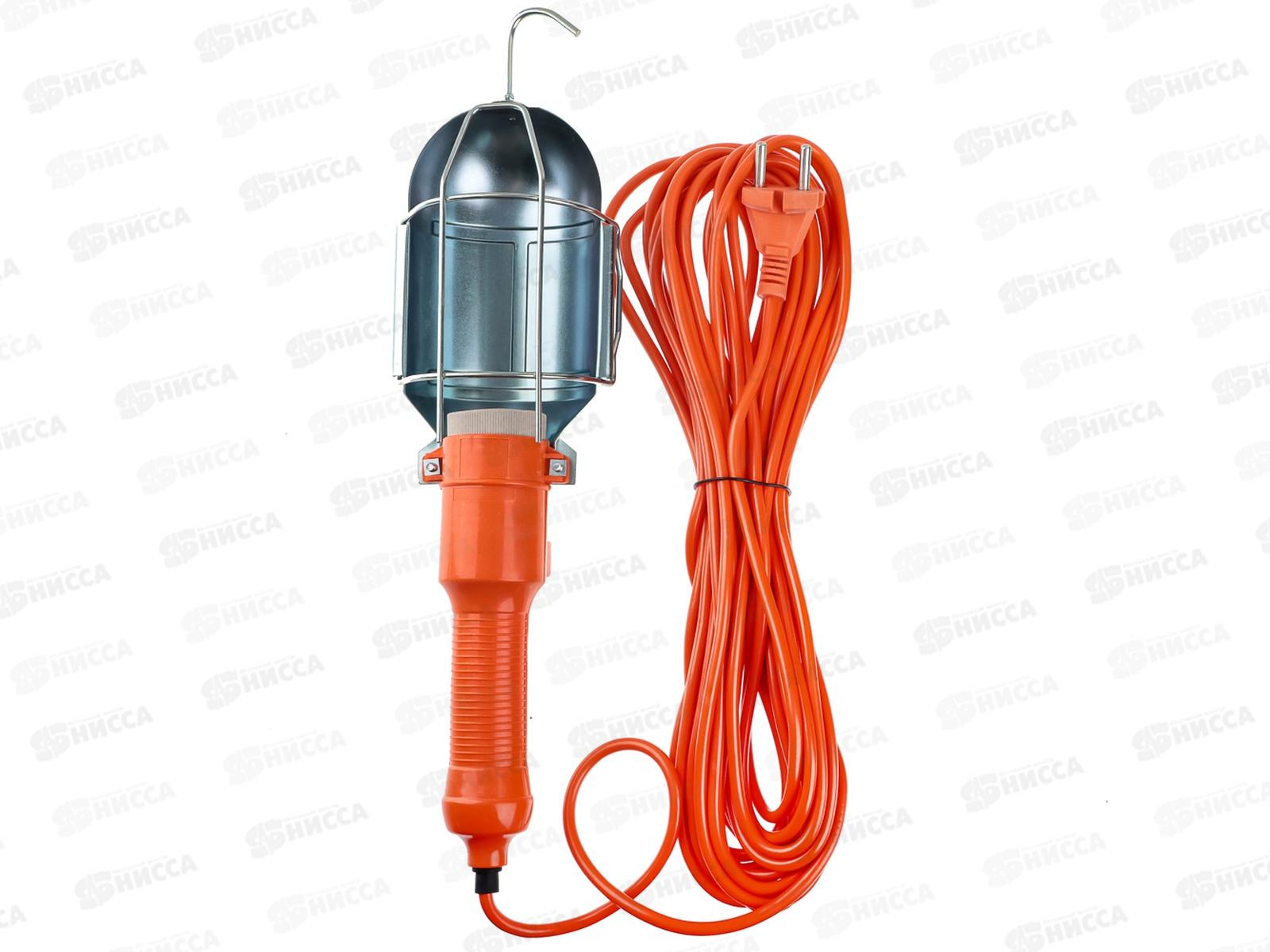 Лампа переносная 60Вт 10м  669-212 г *35