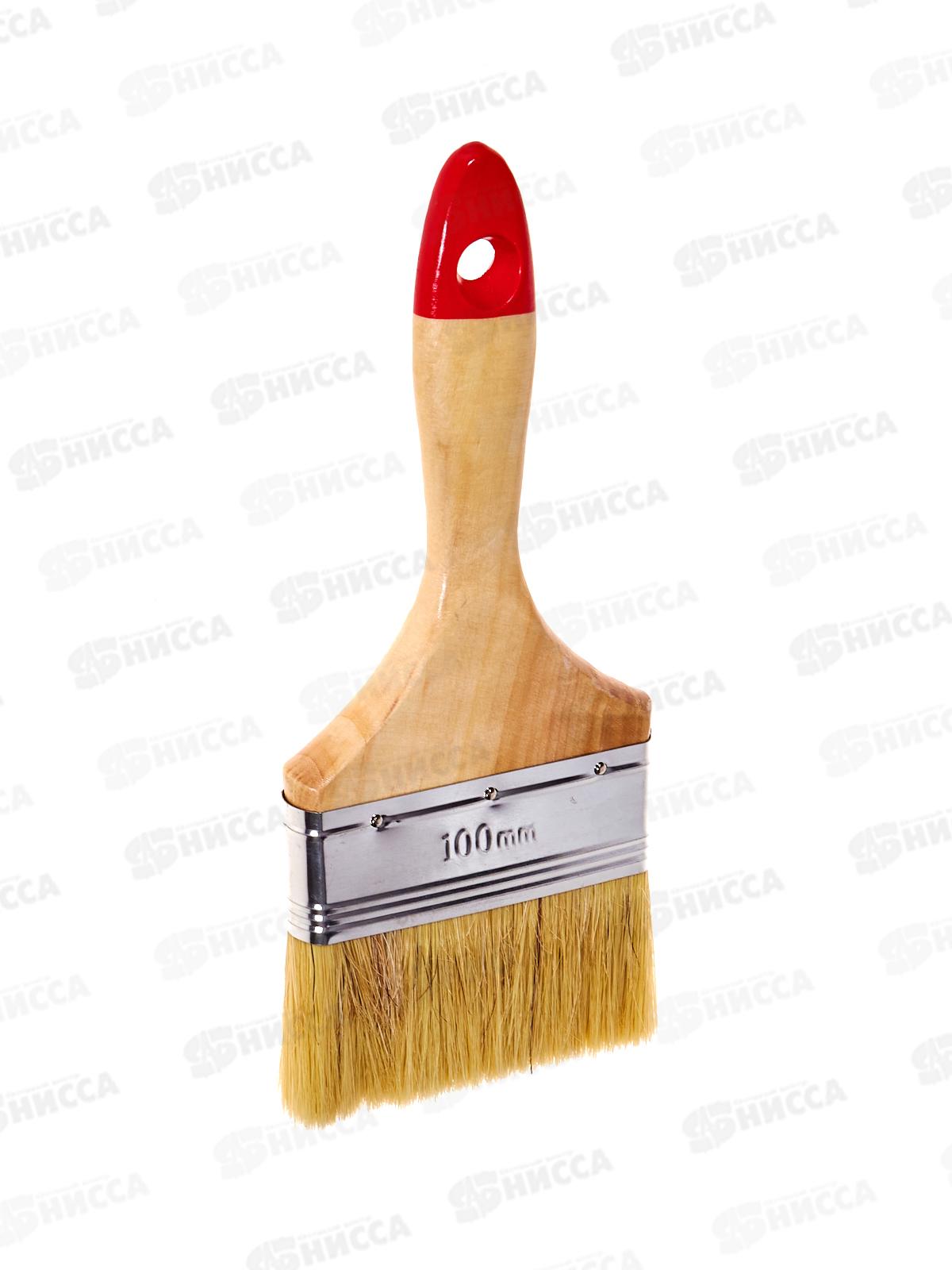 Кисть плоская Эксперт 4&quot (100мм) Белый,   0101140   *12/120