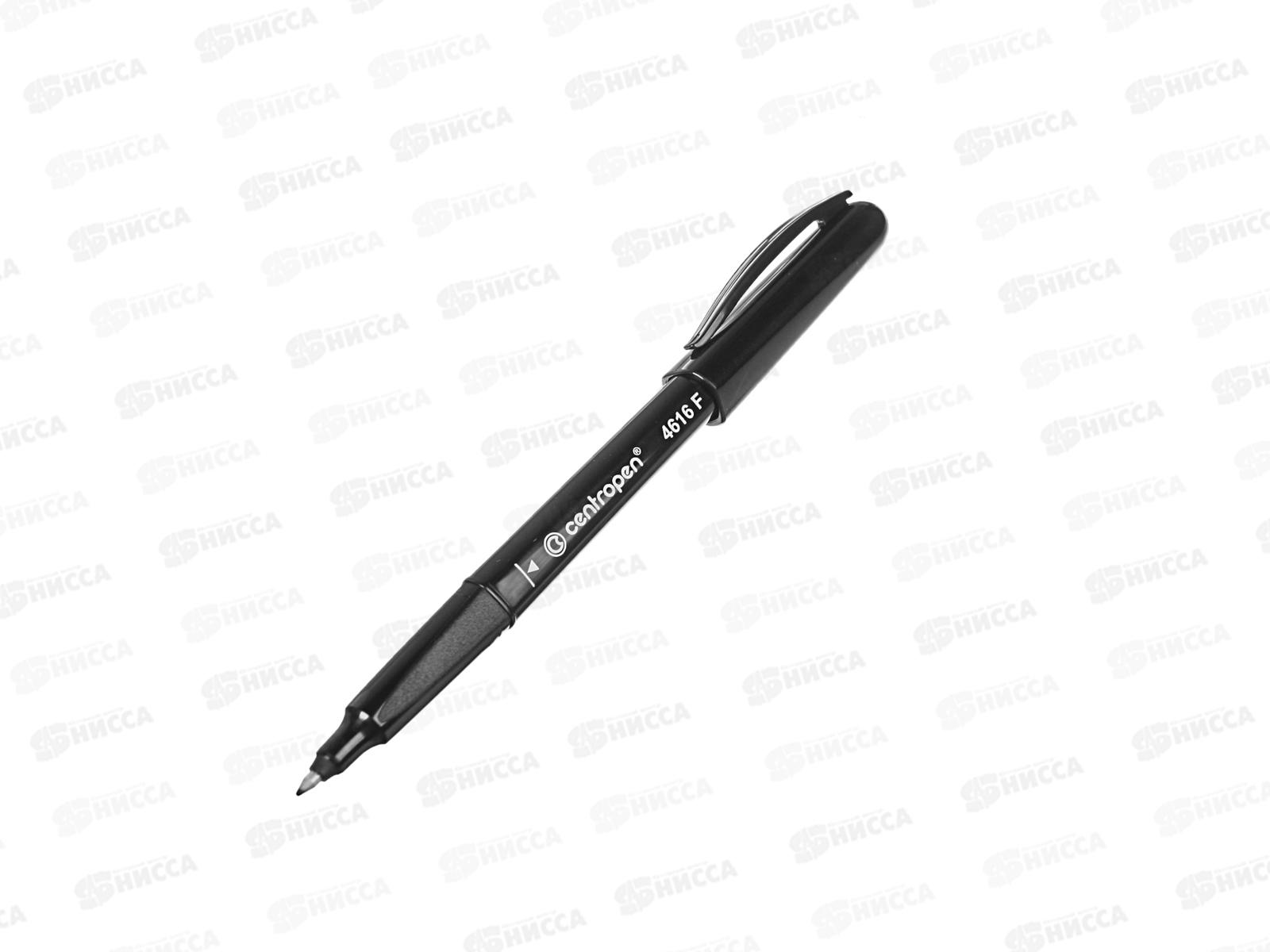 Маркер CENTROP CD-PEN тонкий наконечник черный, 0.6мм, 4616 *10/200
