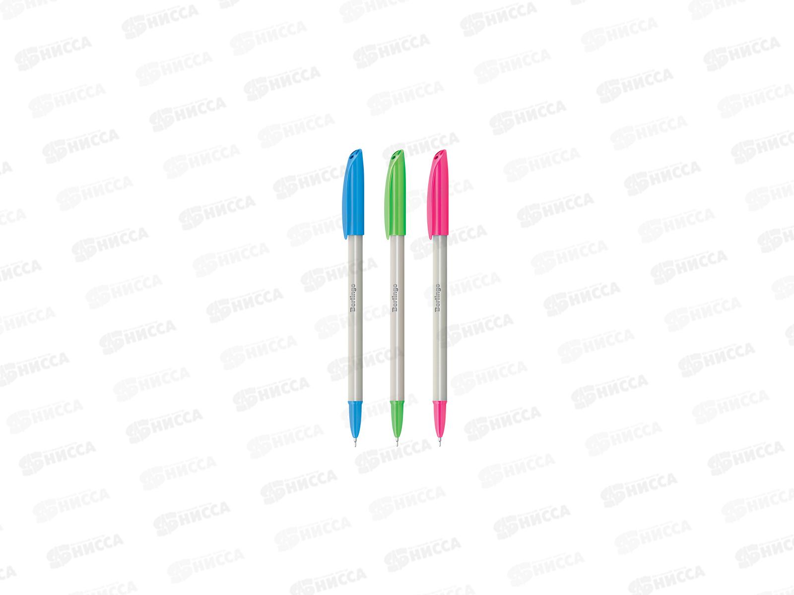 Ручка шариковая BERLINGO Perlamutrik синяя, 0.7мм, 70742 *50/1000/4000