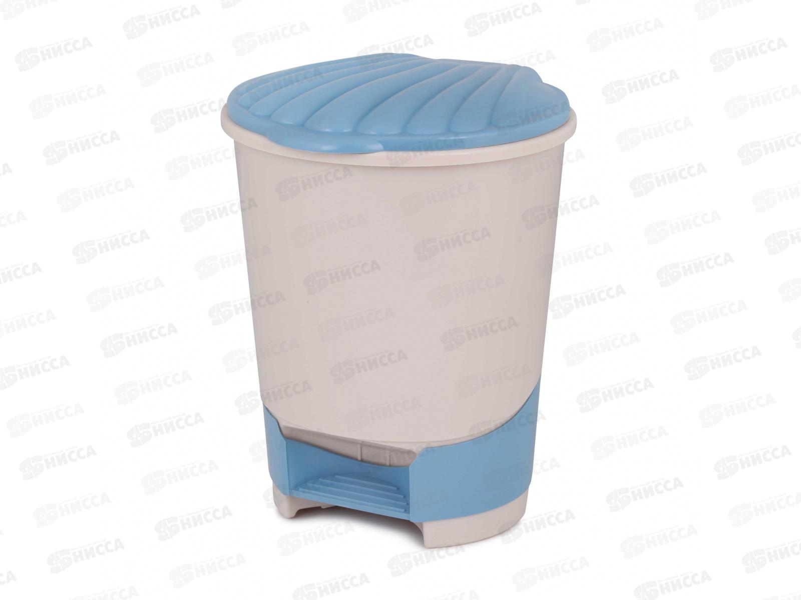 Ведро для мусора с педалью 10л  М1381 *2