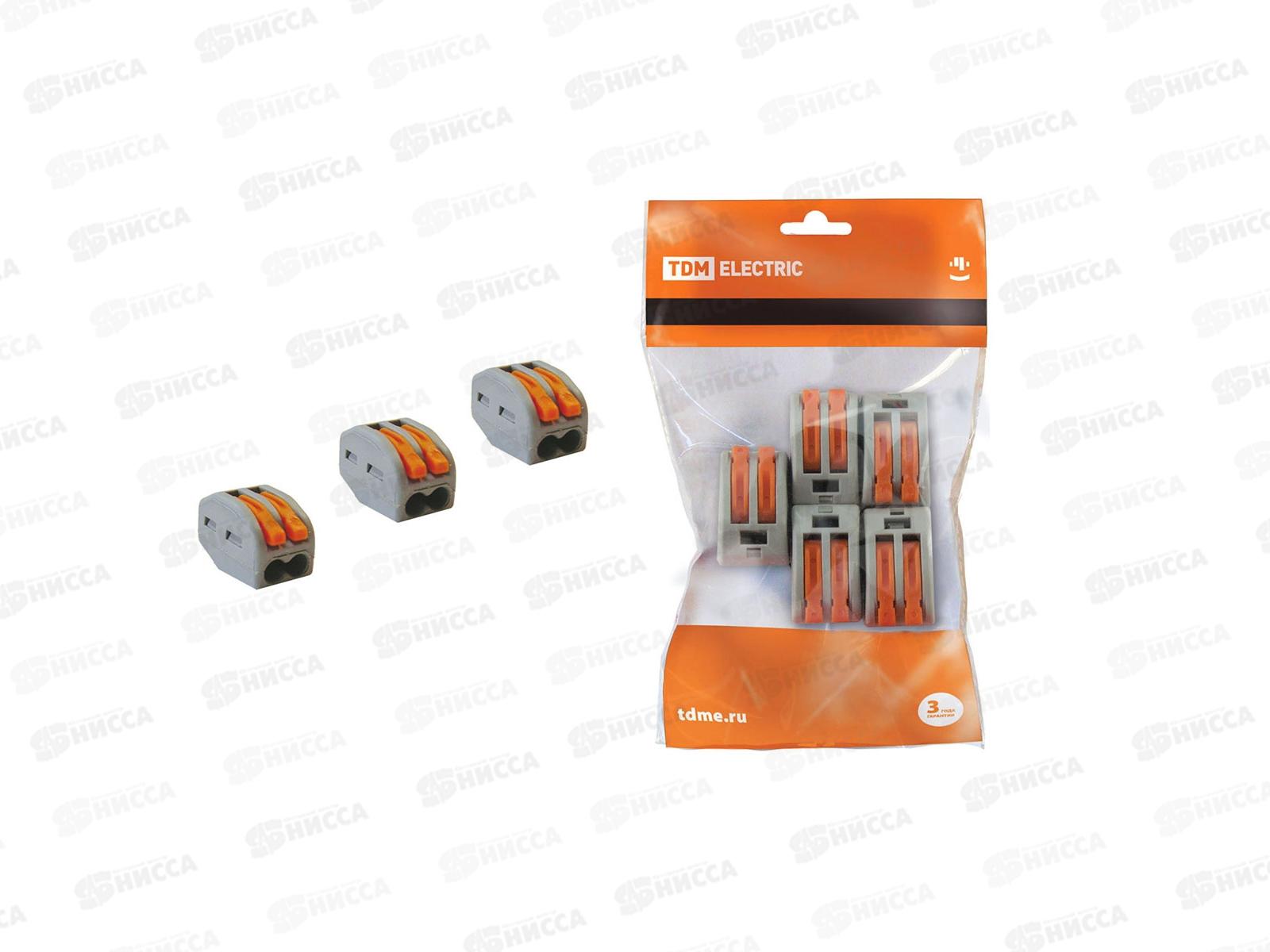 Соединение клемма СК-412  2.5кв.мм (5шт), 0011 TDM *20/440