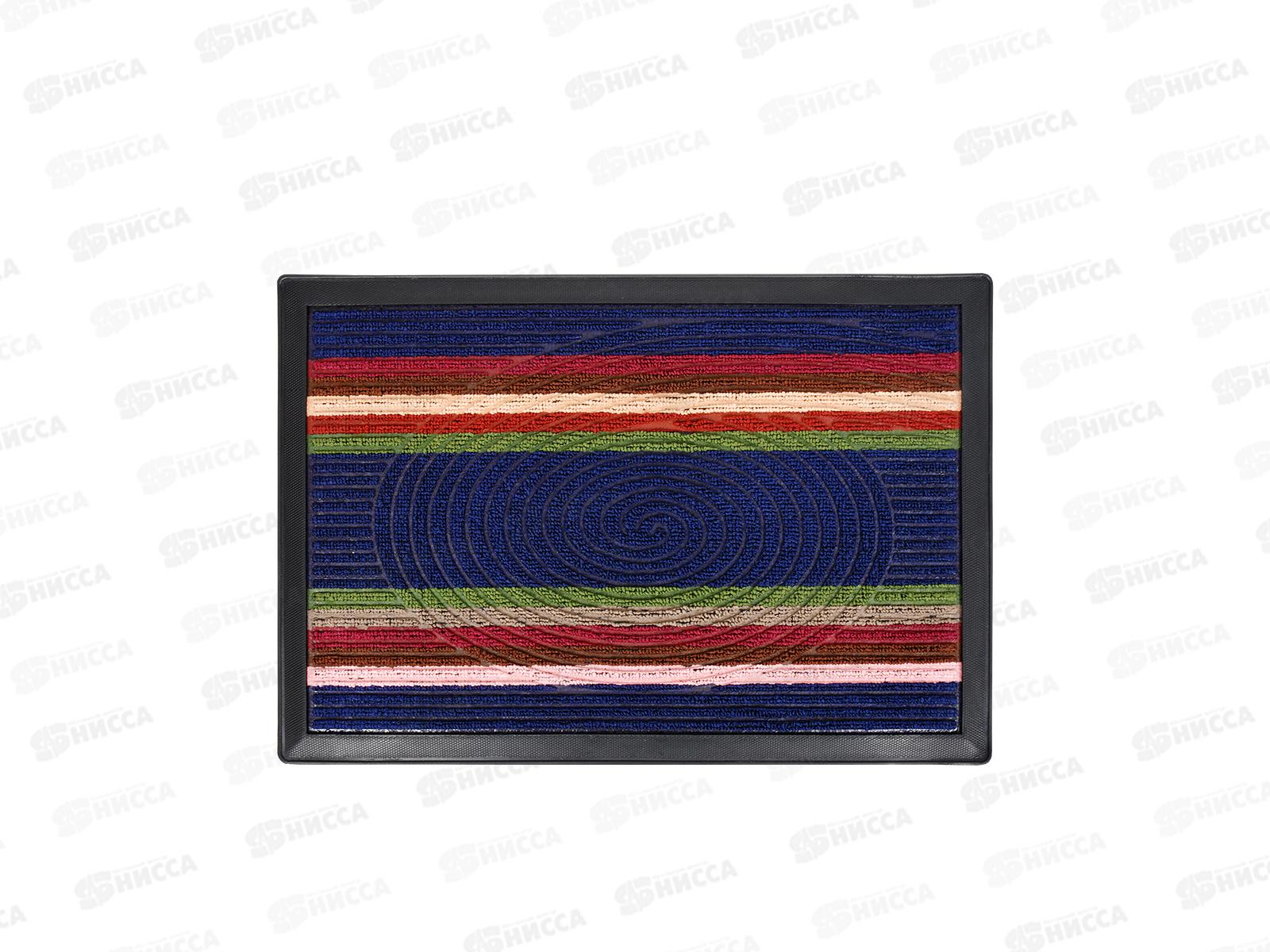 Коврик придверный &quotComfort" 40*60см синий VORTEX 22384 *20