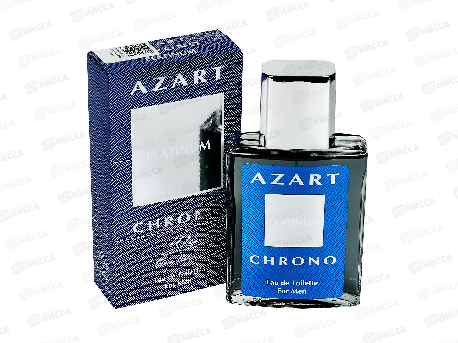 AAM 100мл Azart Chrono Platinum, туалетная вода мужская *18 М