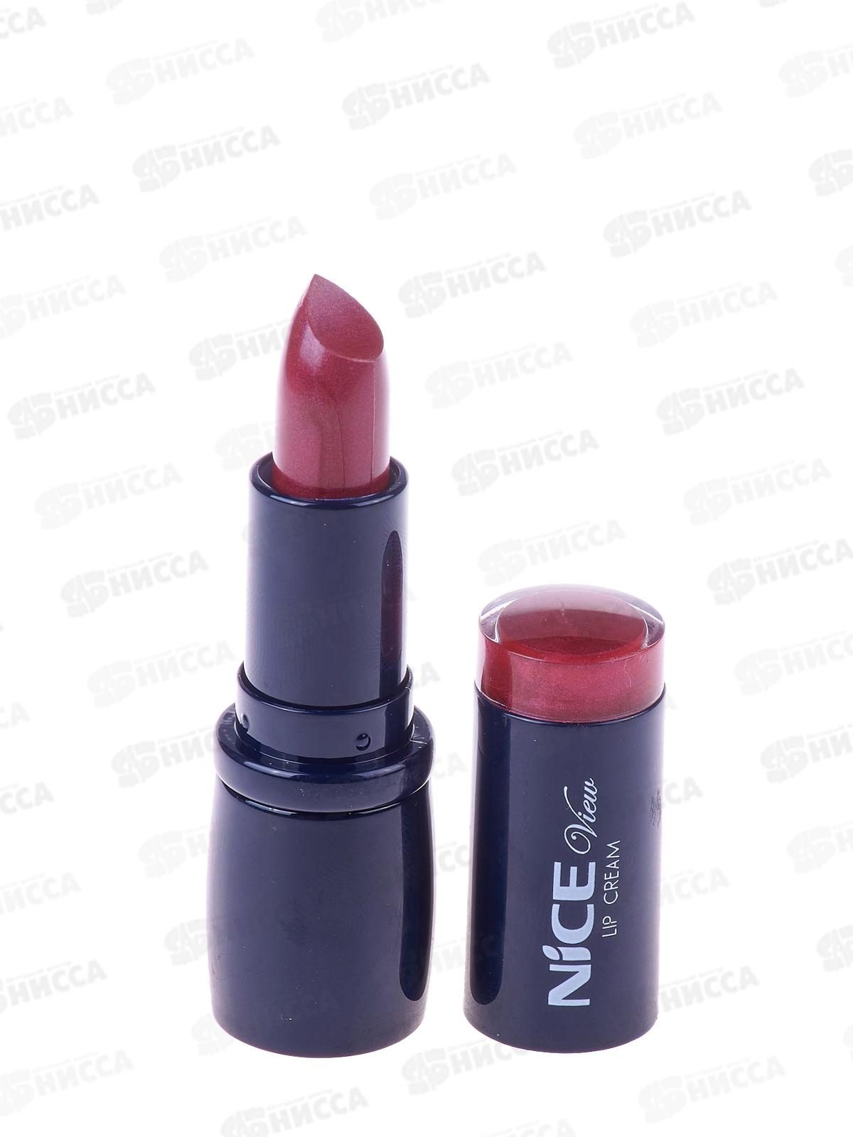 НАЙС помада увлажняющая+пробник №14 коричневый *6