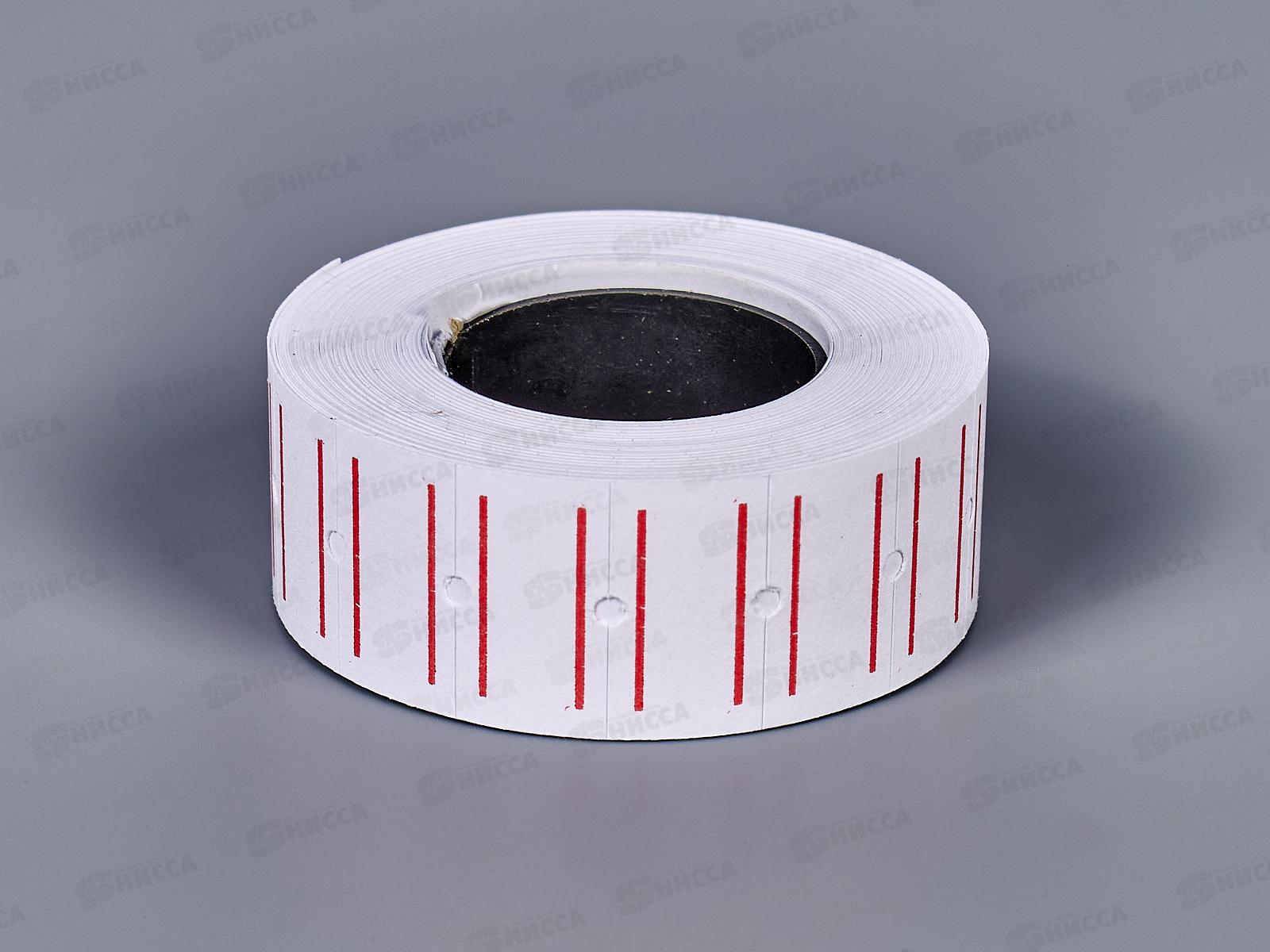 Ценники 12*21мм 700штук белые (013738)  *10/100 Ж