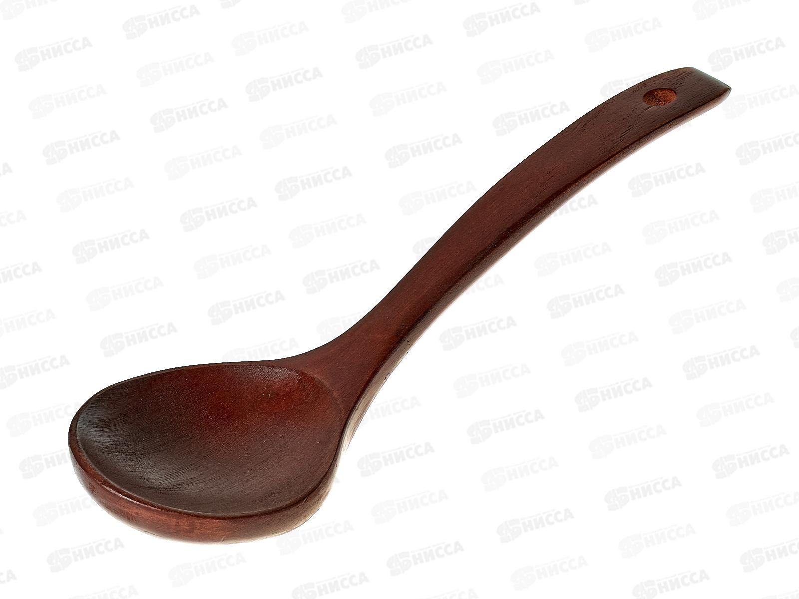 Ложка деревянная  22,5см под орех (31859)  Ж