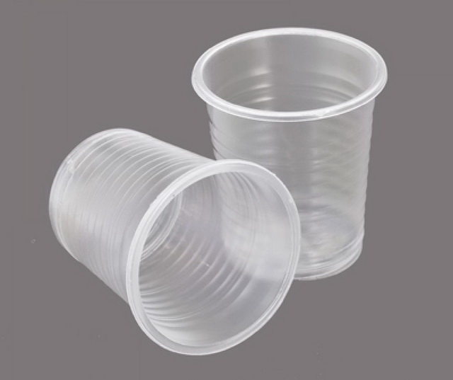 Стакан 80мл белый/прозрачный СОЦ *200/4000