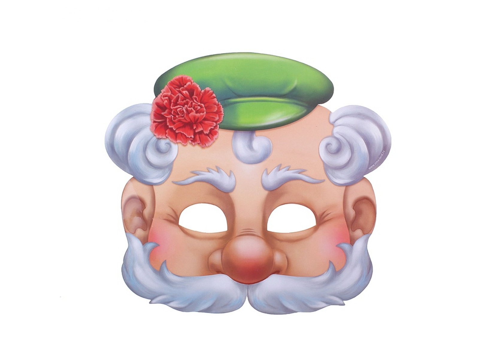 Маска карнавальная &quotДедка&quot 25,2*23,2см 603047