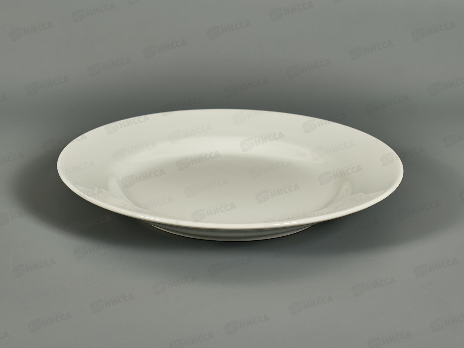 Тарелка мелкая 200мм фарфор Голубка белье 0С0582 *20