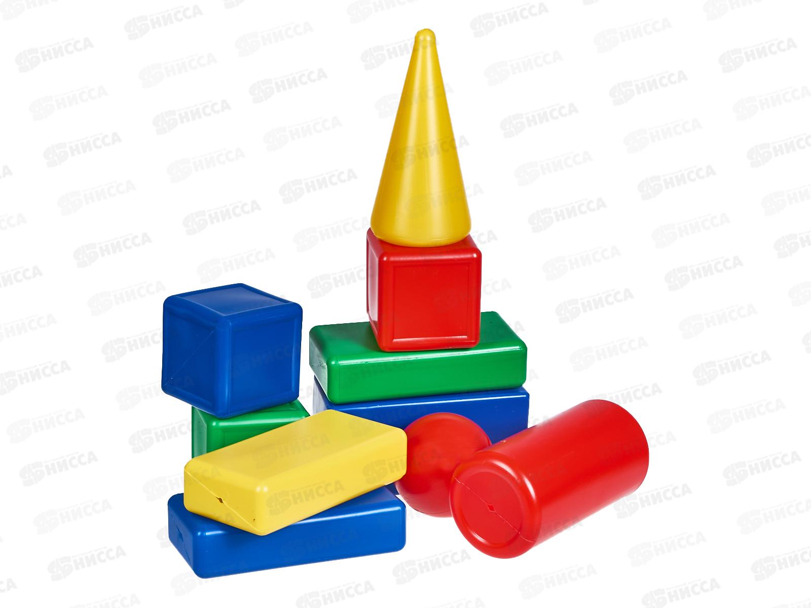 Набор строительный &quotГородок&quot 0070 кубики маленькие 10 элементов *10