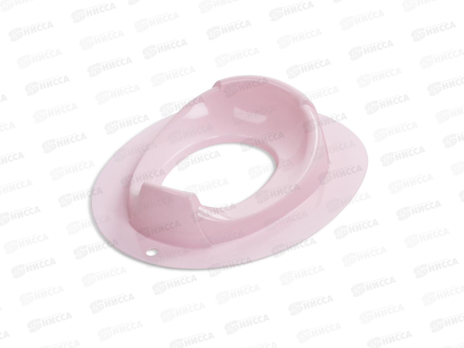 Накладка на унитаз детская "Бамбино" Розовая С817 *20