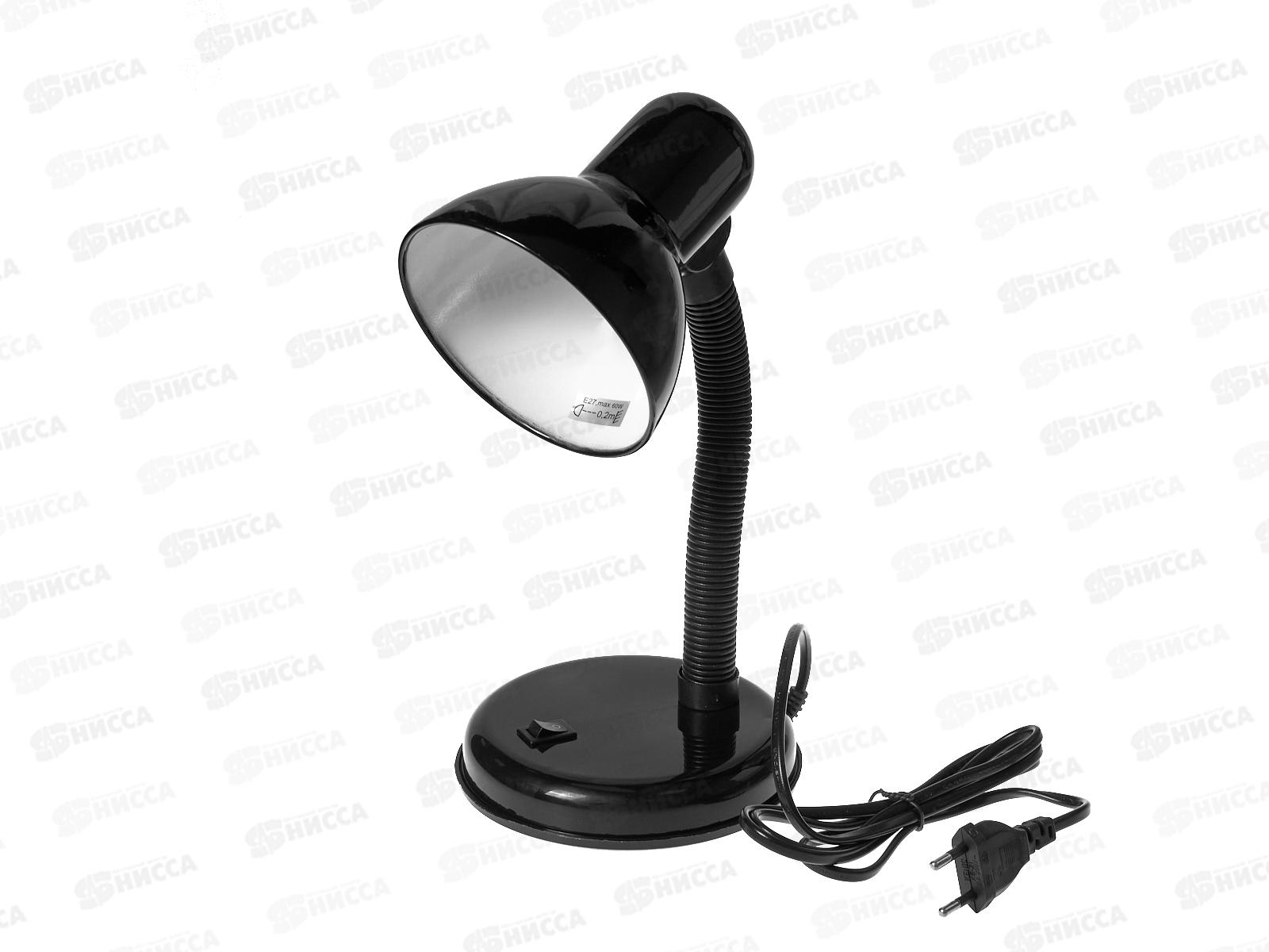 Светильник настольный TDM 220В 60Вт E27 черный, 0103