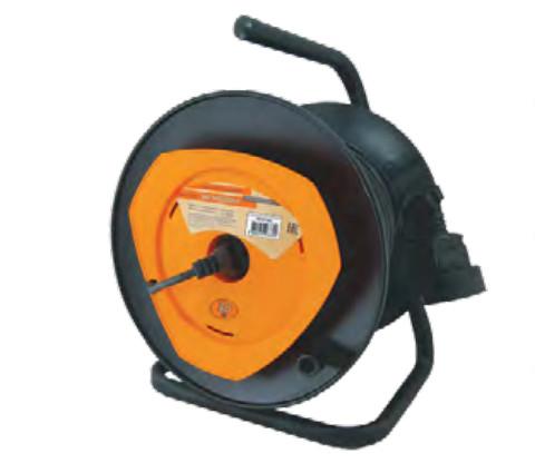 Удлинитель на катушке Народный 1розетка 30м ПВС 2200Вт с/з, 0412