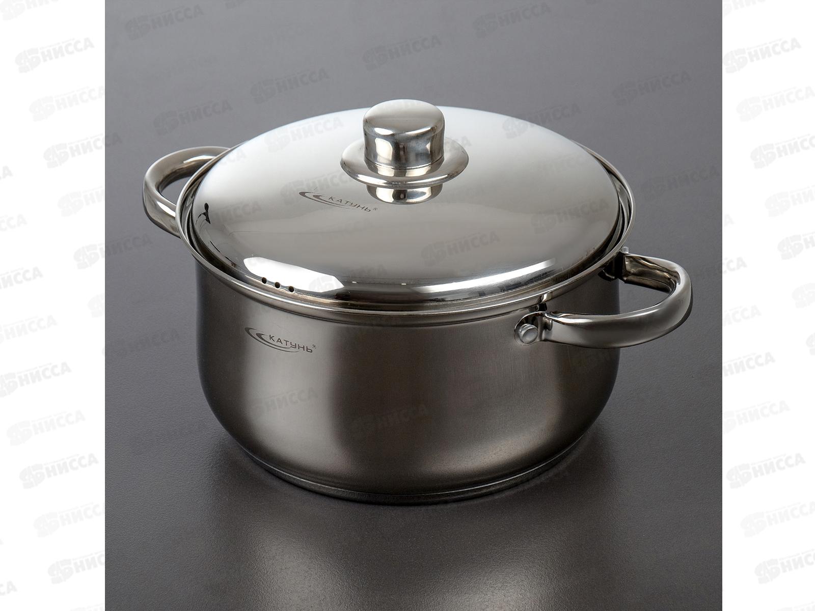 Кастрюля 4,5л (ГРЕТТА) d-22 металлическая крышка КТ04-D-45м *4