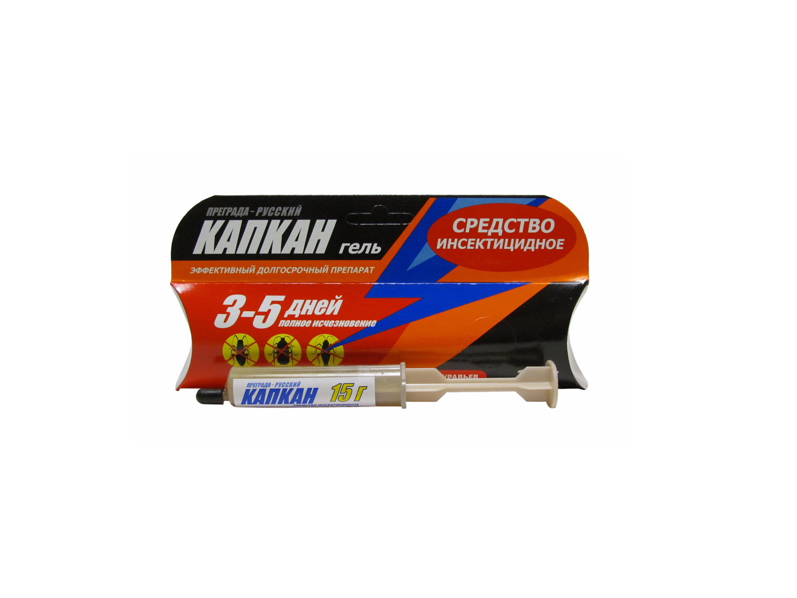 Русский Капкан гель от тараканов 15г *50