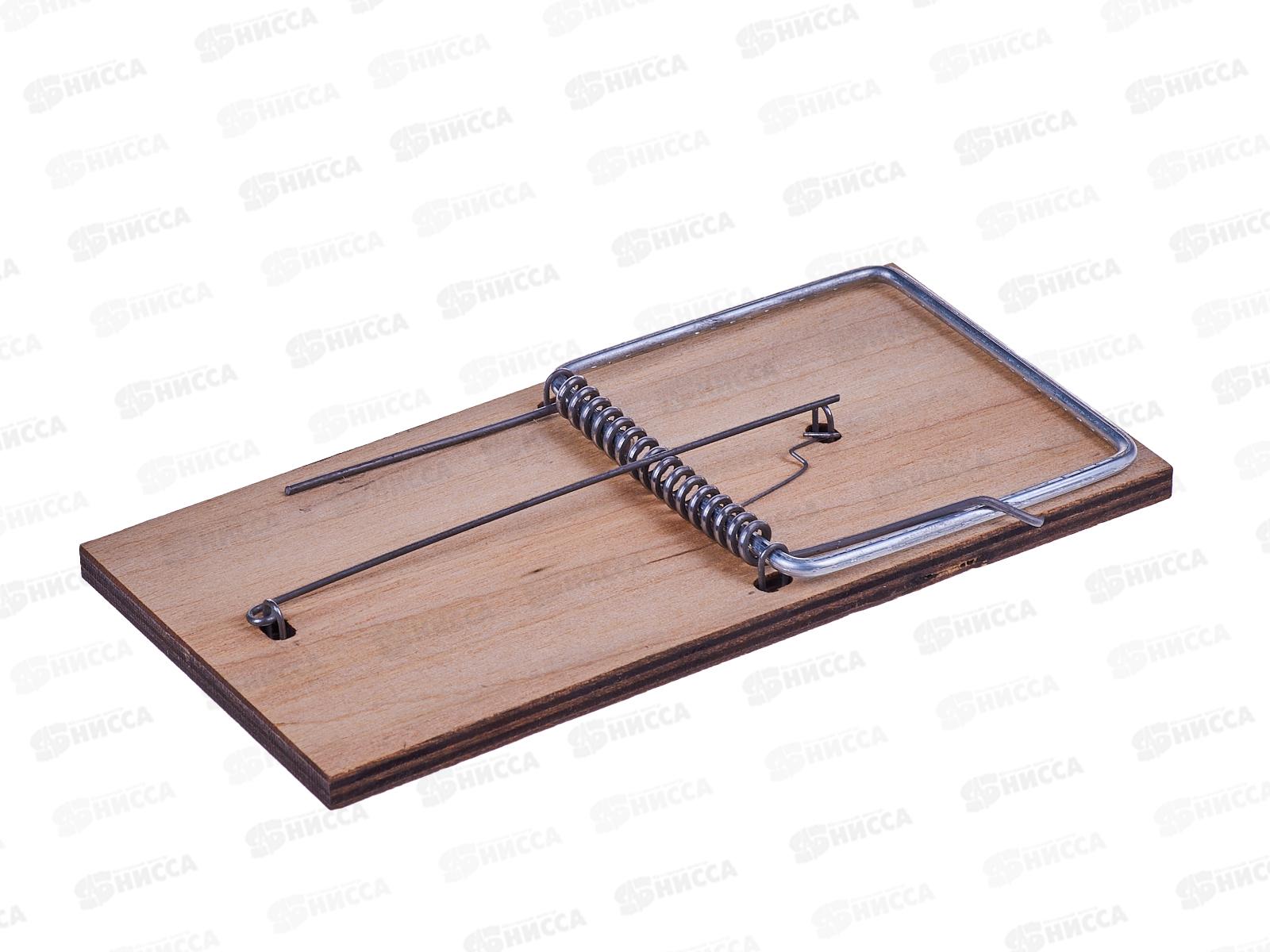 Mr. Mouse механическая ловушка от крыс 1шт (дерево) *100 (мышеловка)