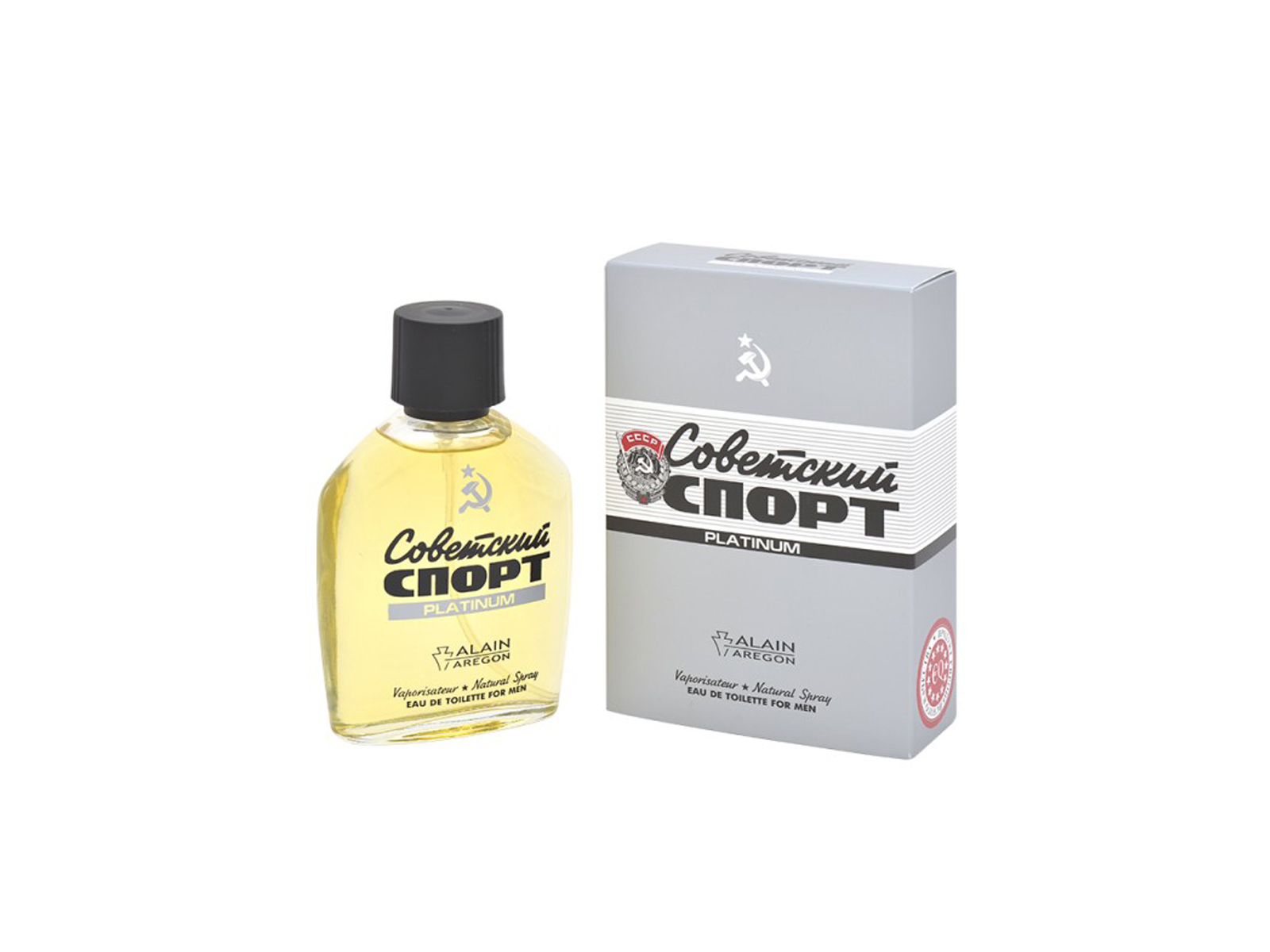 AAM 100мл Советский спорт Platinum, туалетная вода мужская *15 М