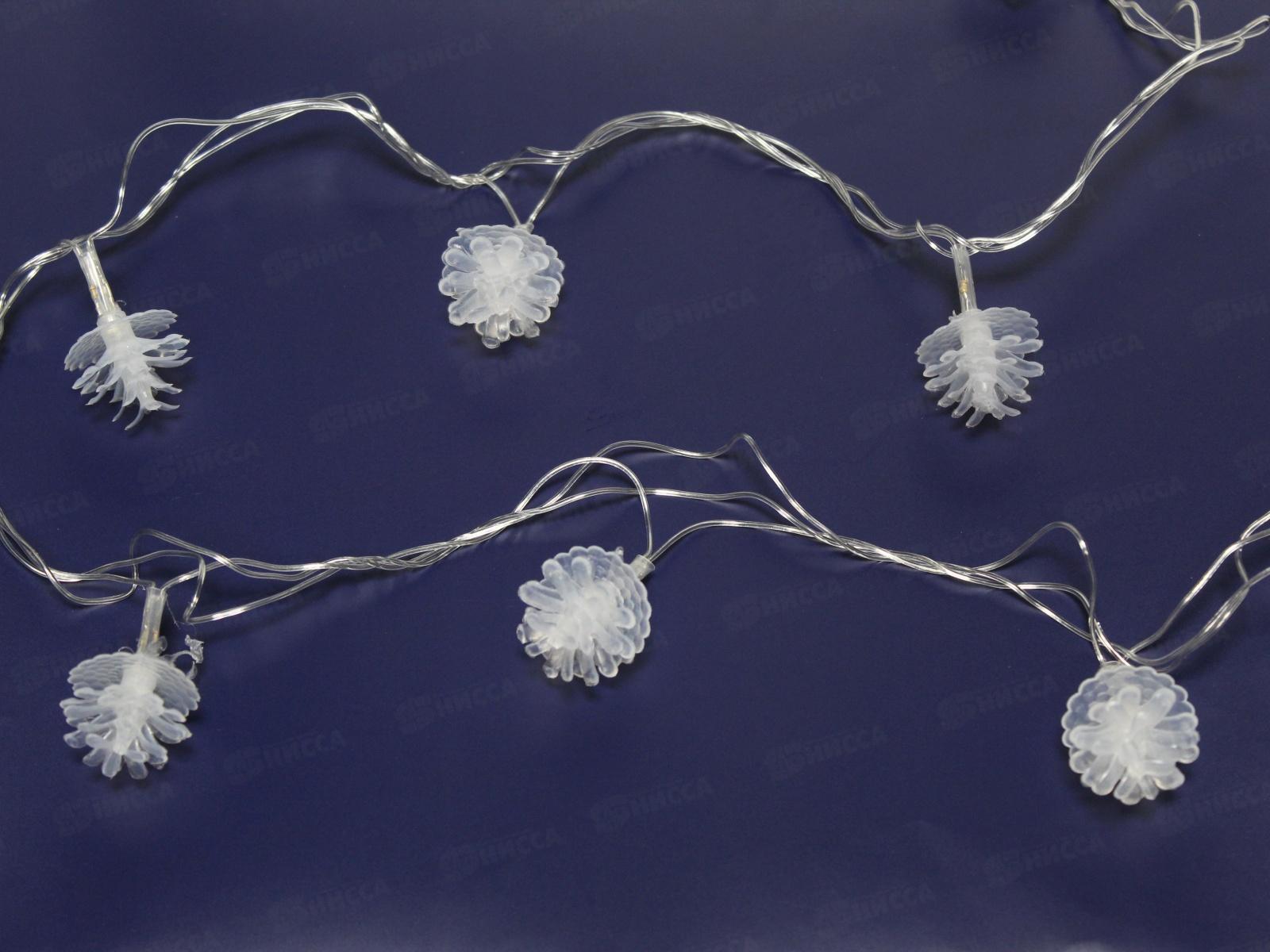 Гирлянда 4,5м &quotШишка маленькая&quot LED28 240v цв.мульт AL-3716 *150