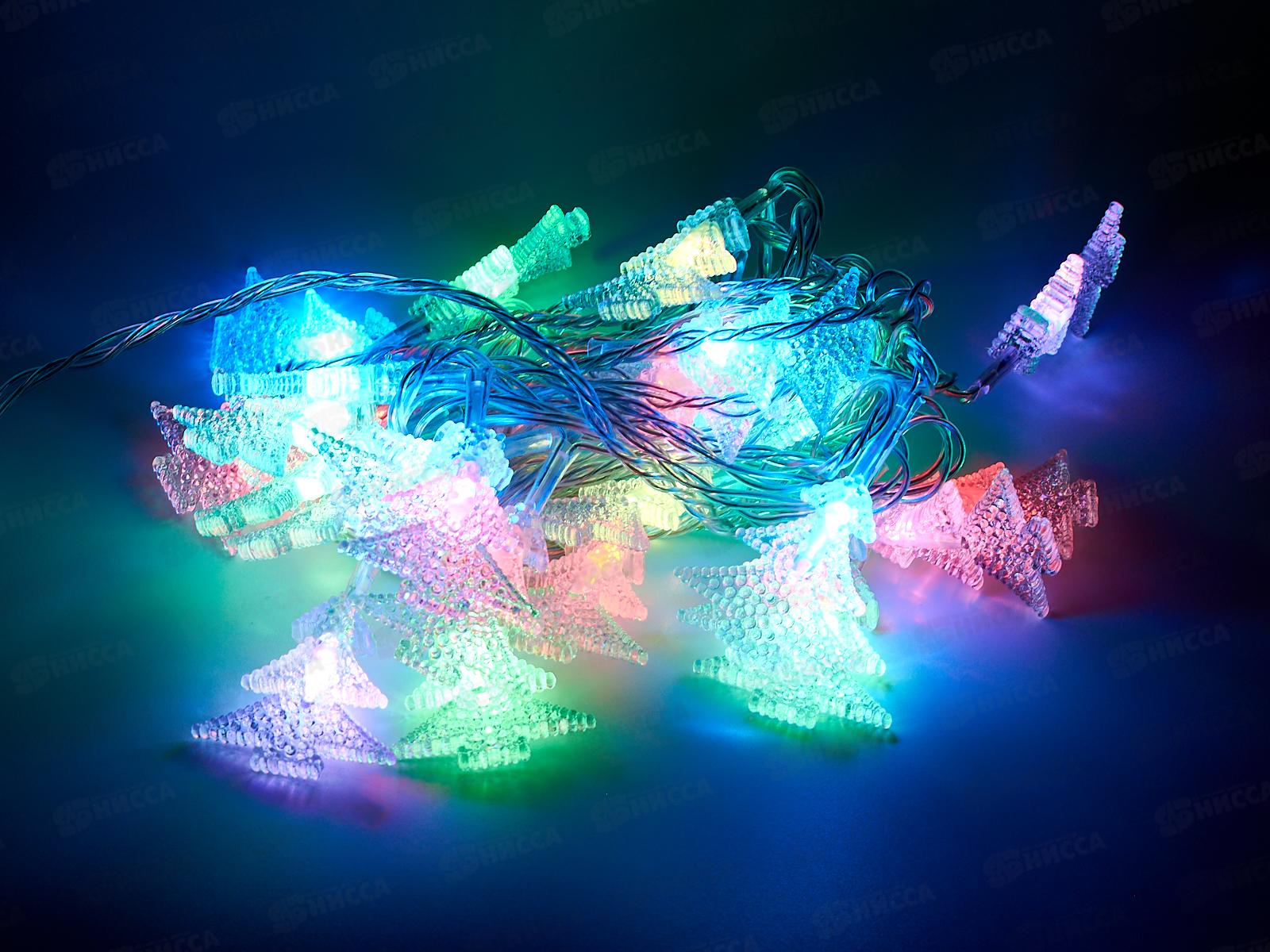 Гирлянда 4,5м &quotЁлки в крапинку&quot LED28 240v цв.мульти AL-3721 *150