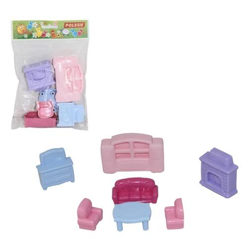 Набор мебели для кукол №2, 49339 (7 элементов в пакете) *10