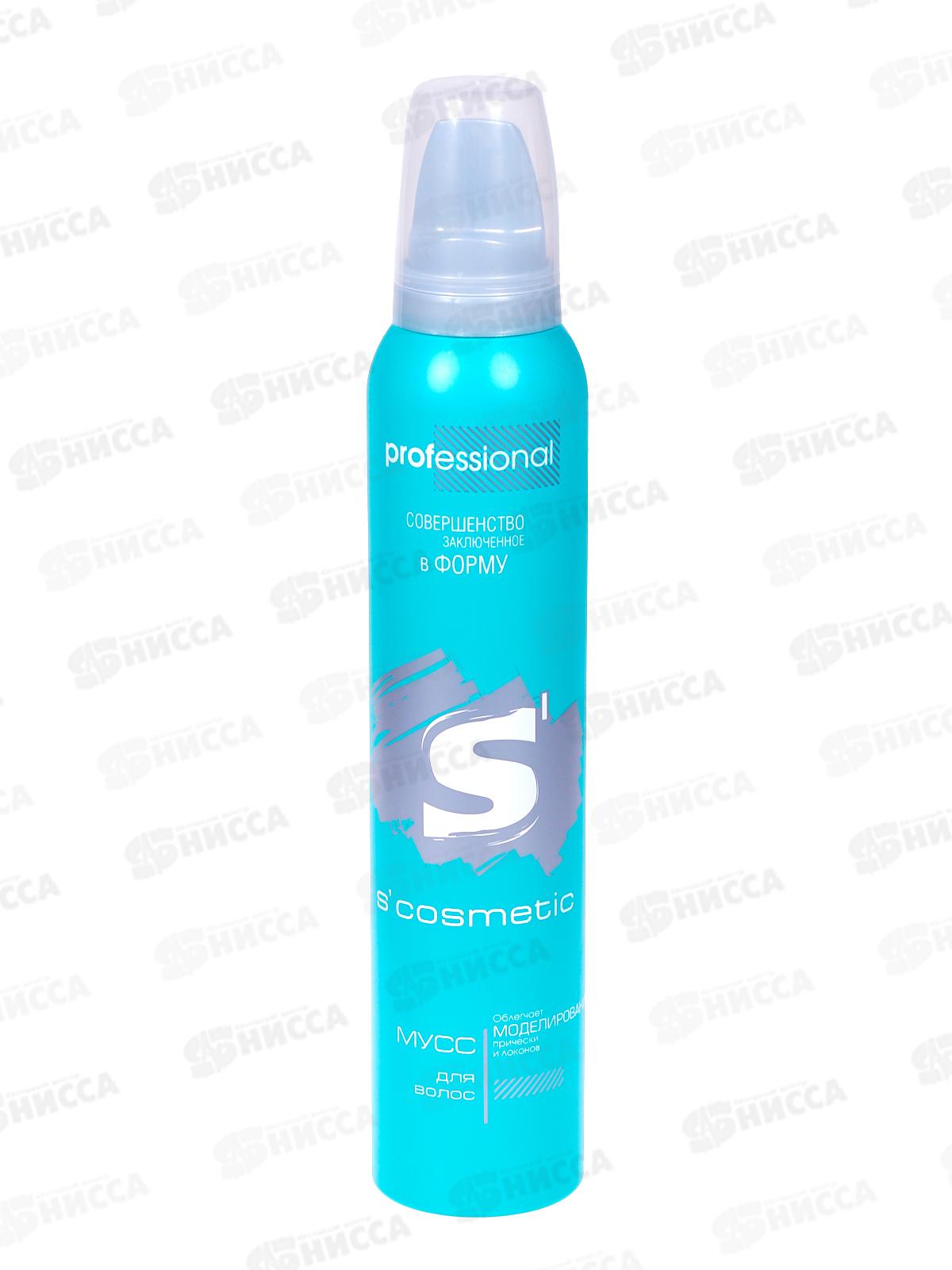 Мусс S`cosmetic моделирование, 200мл *24