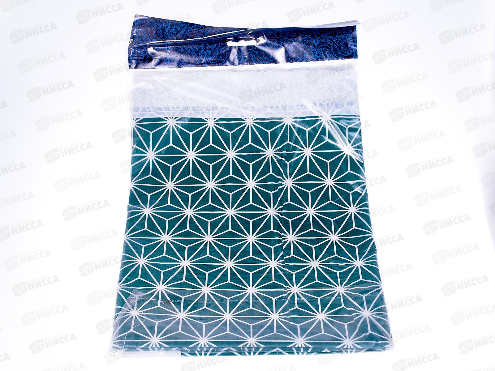 Скатерть-клеенка Колорит Перспектива с виниловым кружевом 135*110см в ассортименте