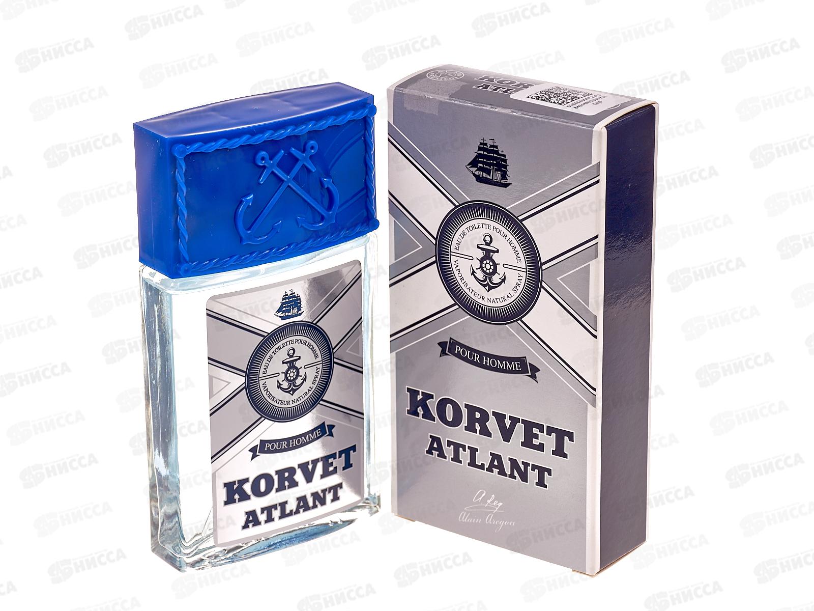 AAM 100мл Korvet Atlant, туалетная вода (мужская.) *18 М