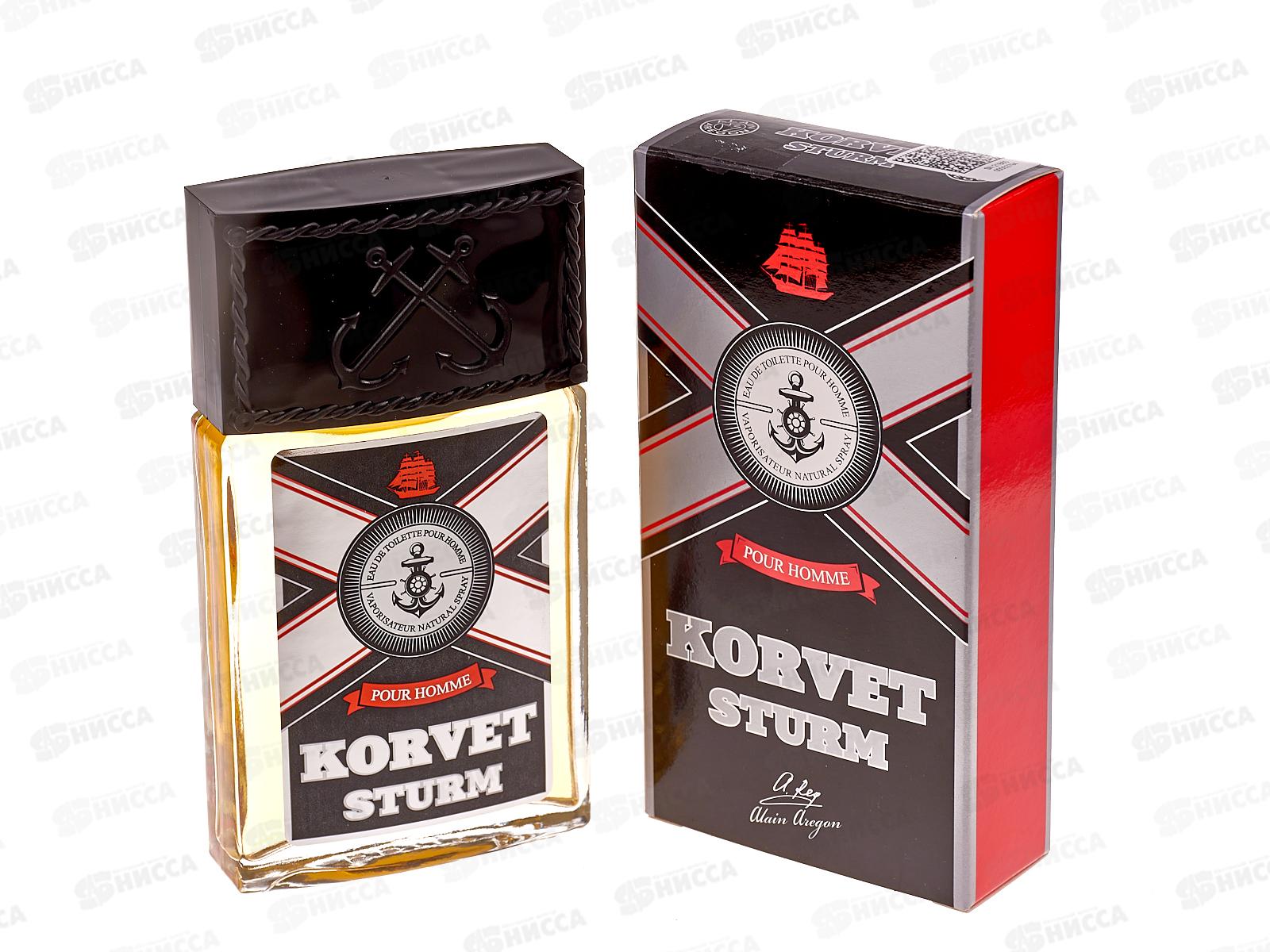 AAM 100мл Korvet Sturm, туалетная вода (мужская.) М