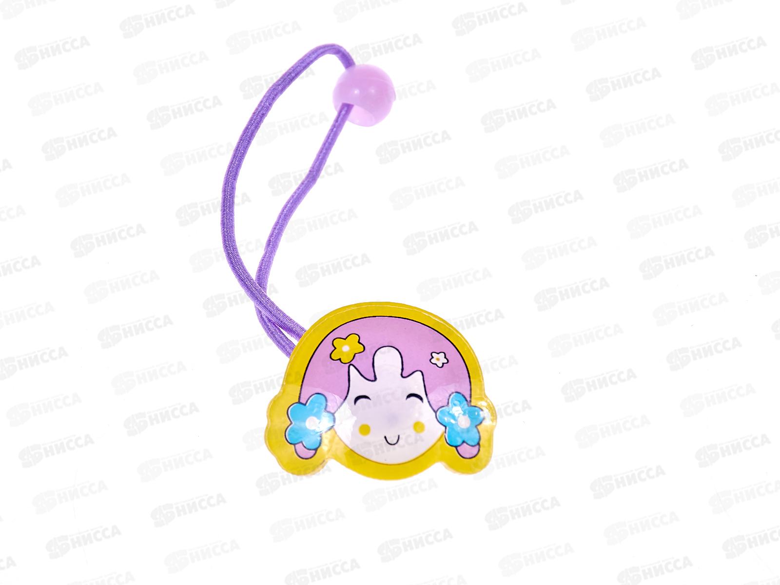 Резинка  для волос ОГ145/ГП750 &quotДевчонка&quot  ассорти *1/20