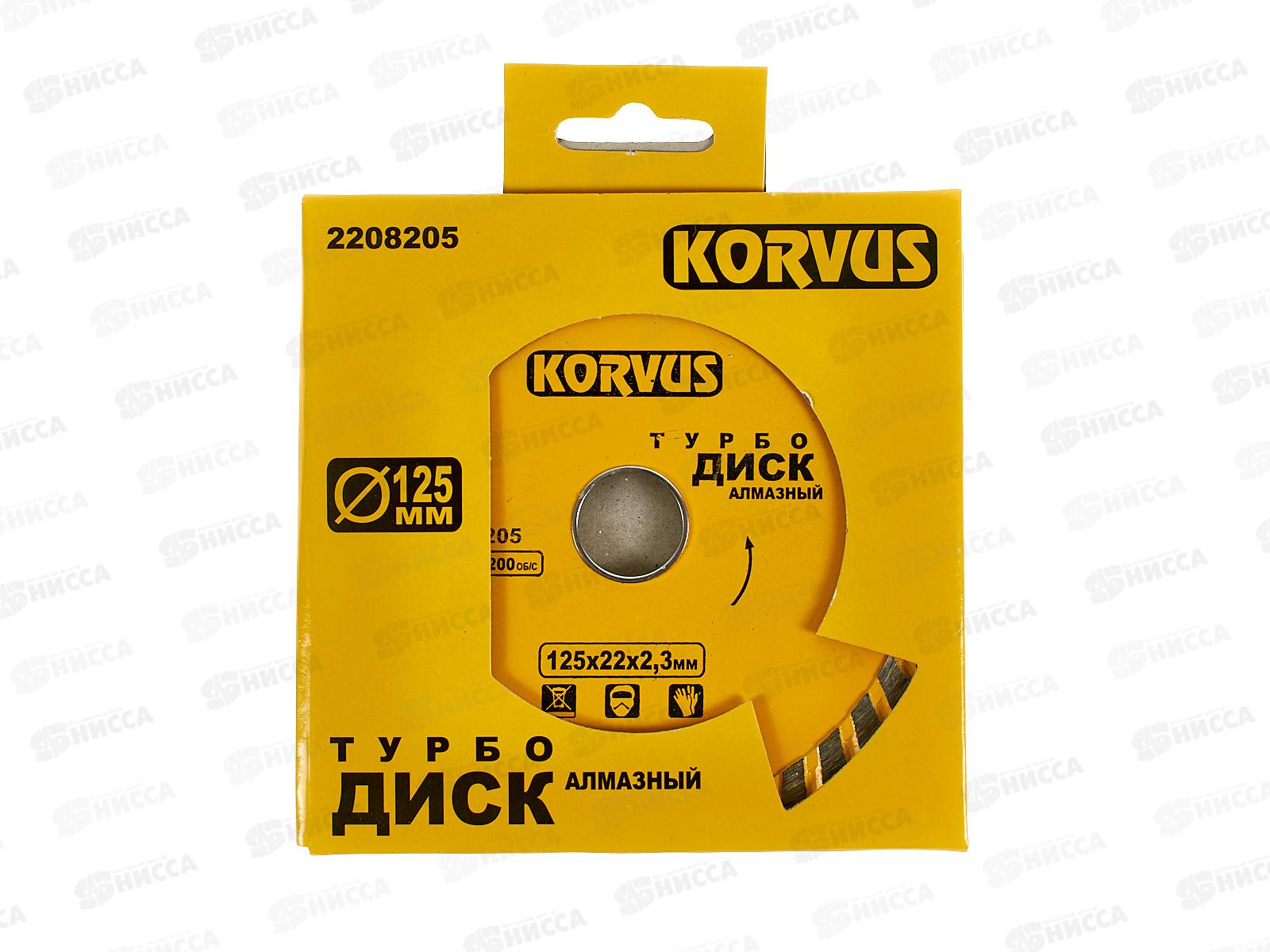 Диск алмазный ТУРБО  125*2,3*22 мм 2208205  Л