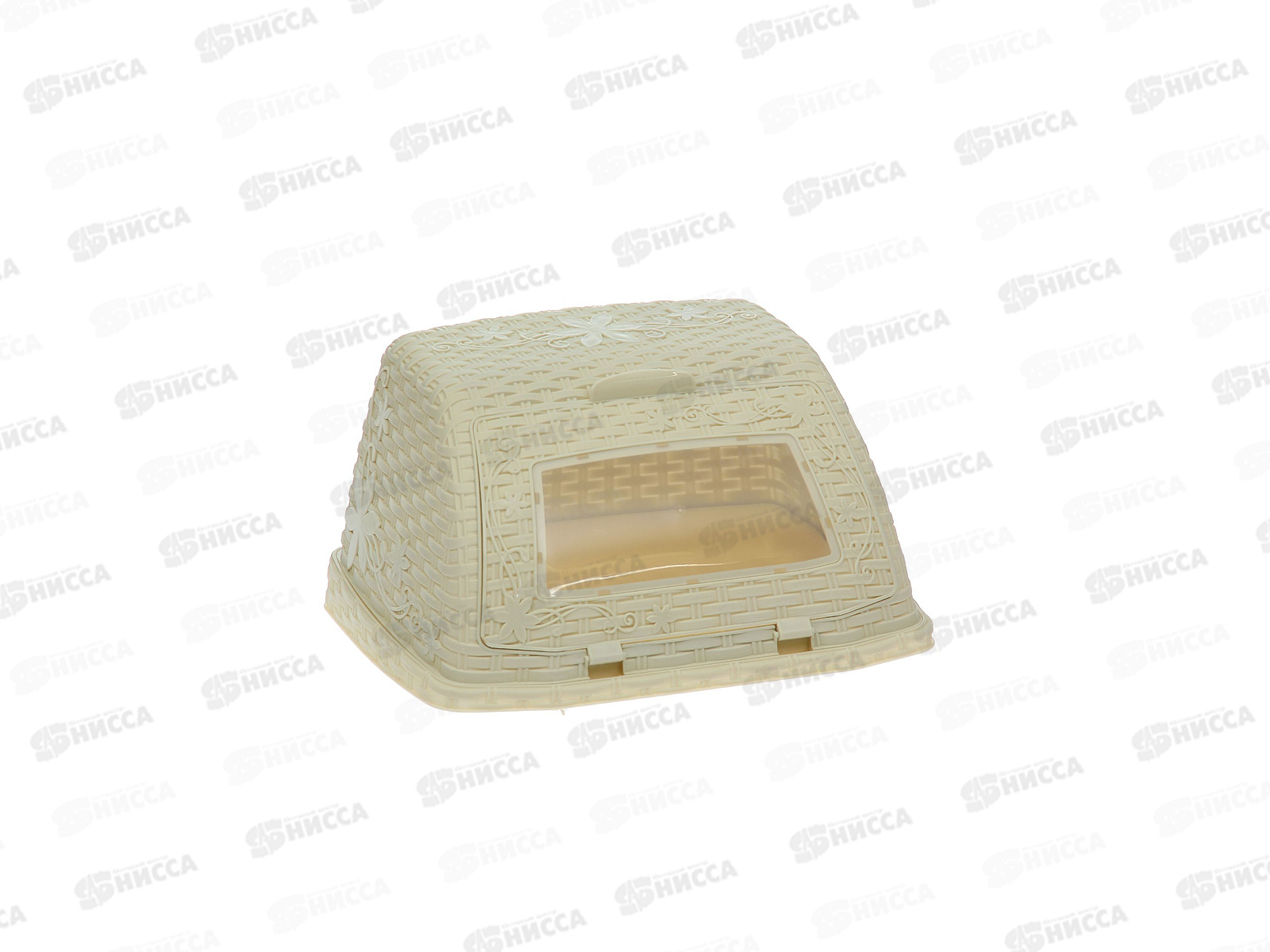 Хлебница &quotПлетенка&quot слоновая кость *6 М4902