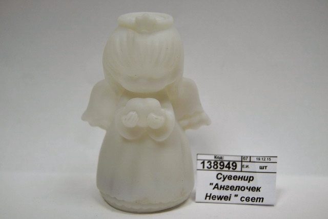 Сувенир &quotАнгелочек Hewei &quot свет пласт (022618)  Ж