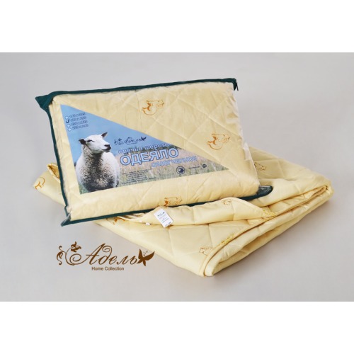 Одеяло Эконом овца облегченное 1,5 спальное 140х205  А 132