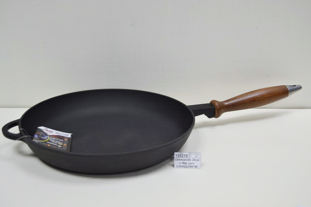 Сковорода 26см с деревянной ручкой С2640Д/260*40